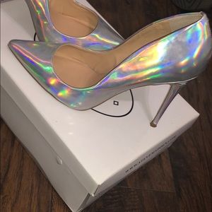 Daise iridescent Steve Madden Heels